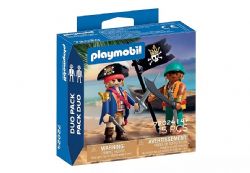 PLAYMOBIL DUO PACK - PIRATES AVEC DRAPEAU #72024
